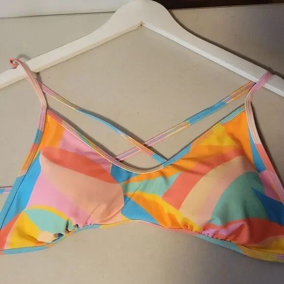 Wild Fable Multicolor Bikini Top - Picture 8 of 9